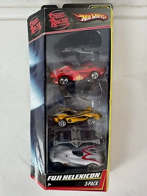 Hot Wheels Speed Racer Fuji Helexicon 3 Pack 3 Roses Used Very Good - Image 1 of 4