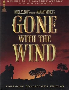 Gone With The Wind DVD Box Set (4 Discs) Very Good Condition!! - Foto 1 di 4