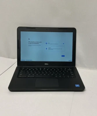Dell Chromebook 13' 3380 (P80G002) 4GB 16GB Black  Good Condition - Image 1 of 3