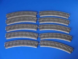 MARKLIN H0 - 5100 - 10x CURVED RAILS - M Track / (33) - Picture 1 of 4