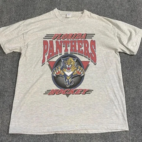 90s Florida Panther Hockey Shirt Retro NHL Florida Panther Shirt vtg H9300 Cover