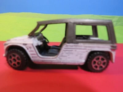 Vintage Polistil Mehari Citroën escala 1:43, blanco y gris, Italia Foto 1 de 4