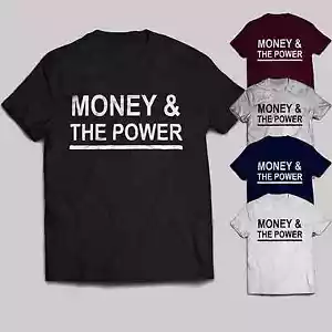 Money and the Power Kid Ink Camiseta hip hop top rap ajetreo trabajo duro música camiseta - Imagen 1 de 1