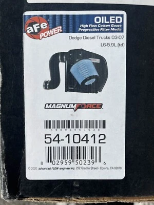 Camionetas Dodge diésel aFe Power Magnum FORCE 54-10412 03-07 L6-5,9 L Foto 1 de 3