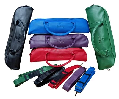 ACCLAIM Pontypool Curved Ends Four Bowl Bag Synthetic Grain Leather Look Fabric - Image 1 of 3