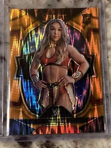 2023 Panini WWE Select Thea Hail Orange Flash Concourse Prizm Rookie Card RC - Picture 1 of 2