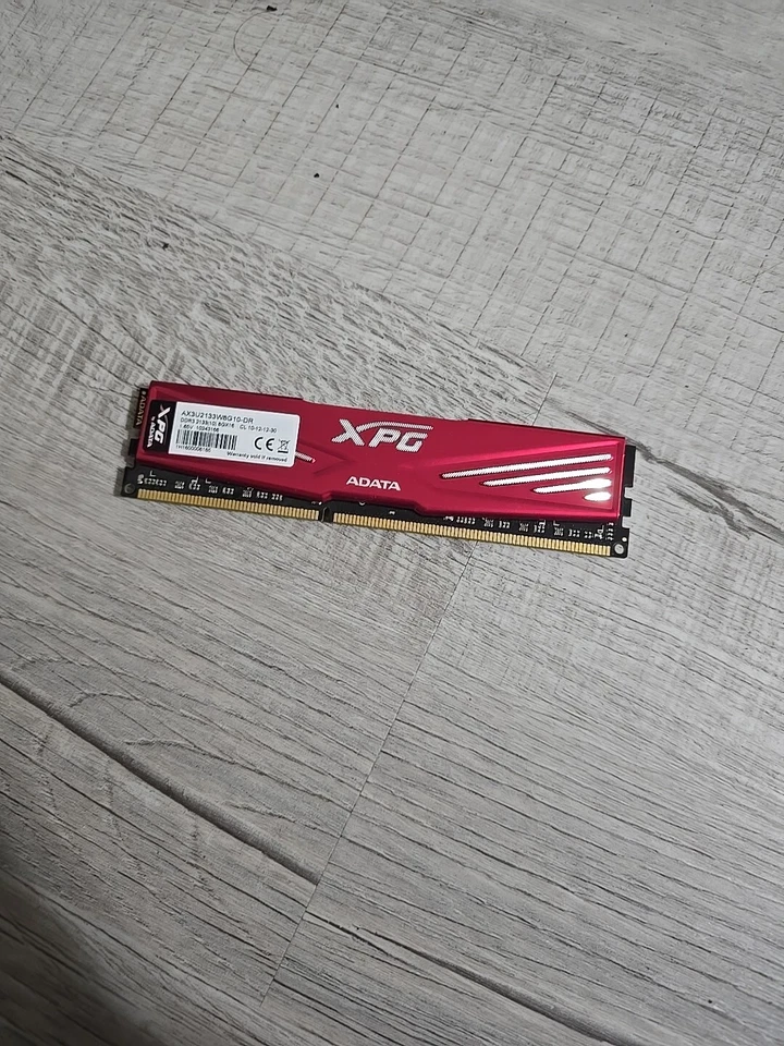 ADATA XPG 8 GB DDR3 2133 MHz Escritorio DIMM RAM PC3-17000 AX3U2133W8G10-BR XMP Foto 1 de 1