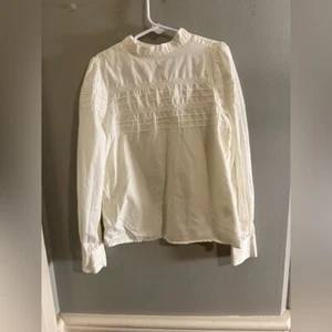Janie and Jack Cream Blouse - Picture 1 of 5