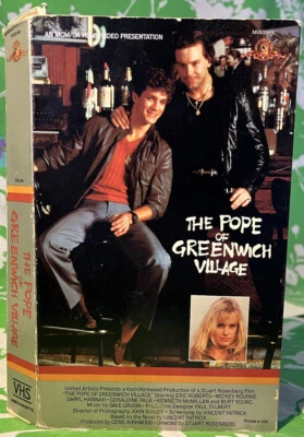 The Pope of Greenwich Village VHS Big Box - Mickey Rourke Daryl Hannah Foto 1 de 4