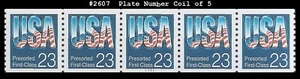USA3 #2607 MNH PNC5 Pl #1111 goma brillante USAPresortBEP - Imagen 1 de 1