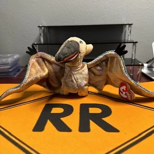 TY BEANIE BABY BABIES BUDDY BUDDIES SWOOP PTERODACTYL DINOSAUR - Picture 1 of 15