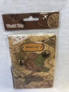 NEW World Map Passport Cover Holders New - Picture 1 of 6