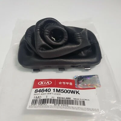 846401M500WK Botas de cuero con perilla de cambio de marchas A/T para 2009~2013 KIA Forte/Koup  Foto 1 de 3