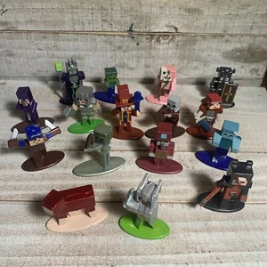Jada Toys Minecraft Dungeons Nano Metalfigs Set of 16 Die Cast Figures - Picture 1 of 5
