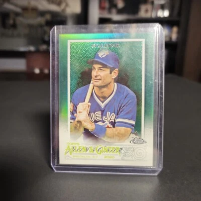 /99 2020 Pual Molitor Topps Allen & Ginter Chrome Green Refractor SSP #89 HOF - Image 1 of 3