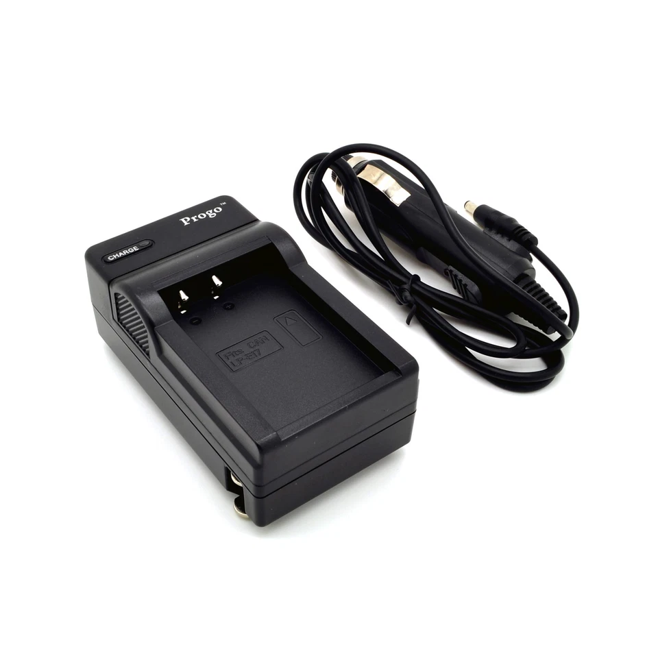 Cargador de batería Progo LP-E17 para Canon T6i, T6s, M3, 750D, 760D Kiss X8i Foto 1 de 3
