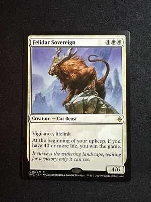 Felidar Sovereign - MTG BFZ R 026/274 NM - Image 1 of 2