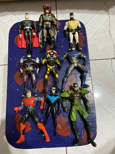 Batman und Superman Actionfiguren Konvolut 9 Spielzeug. DC Comics - Bild 1 von 10