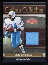 2006 Donruss Threads Century Collection Materials /250 Earl Campbell #CCM-11 HOF