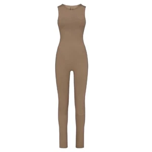 Body donna Skims taglia XS sport nuoto lunghezza intera marrone deserto SW-BSF-0070 nuovo con etichette - Foto 1 di 17