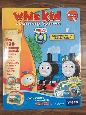 Vtech "Whiz Kid" Learning System Pre K Thomas & Friends New Children Kids - Image 1 of 4