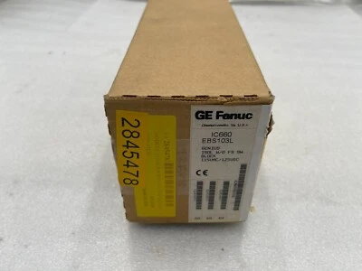 NEW GE FANUC IC660EBS103L MODULE GENIUS BLOCK ISOL W/O FS FW STOCK K-2103 - Image 1 of 3