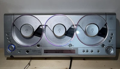 Emerson MS3105 3-Disc CD Player AM/FM Stereo Wall Mountable 2004 - Image 1 of 4