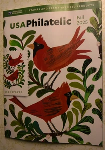 USPS USA PHILATELIC CATALOG: "HOLIDAY CHEER STAMPS & CARDS," Fall 2025, 48 Pages - Picture 1 of 3