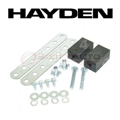 Hayden Engine Oil Cooler Mounting Kit for 1955-1997 Ford Thunderbird - Belts qa Foto 1 de 4