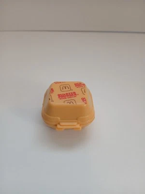 Vintage 1988 McDonalds Changeables Quarter Pounder Transformers Happy Meal Toy - Image 1 of 3