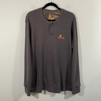 Top de manga larga tejido gofre térmico gris Mossy Oak para hombre talla XL  Foto 1 de 4