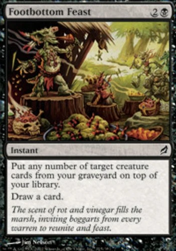 Footbottom Feast - Lorwyn #115/301 MTG Magic The Gathering - Image 1 of 1