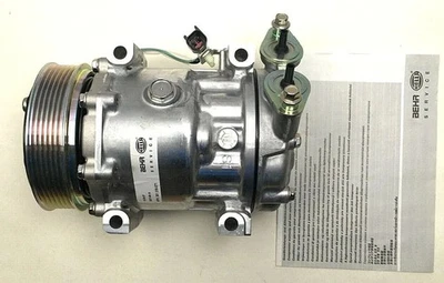 8FK 351 316-071, SERVICIO BEHR HELLA, COMPRESOR AIRE ACONDICIONADO, FORD FOCUS II 1.6 TDCi Foto 1 de 4