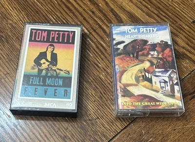 Tom Petty  VNTG Cassette Lot of 2 Into the Great Wide Open/ Full Moon Fever READ Foto 1 de 4
