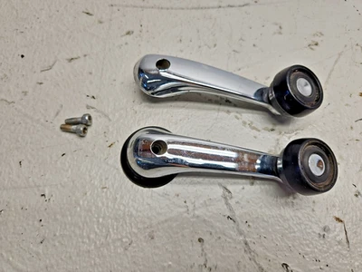 Dodge Dakota 1987-1993 manivela ventana izquierda derecha cromo OEM 3733 Foto 1 de 4