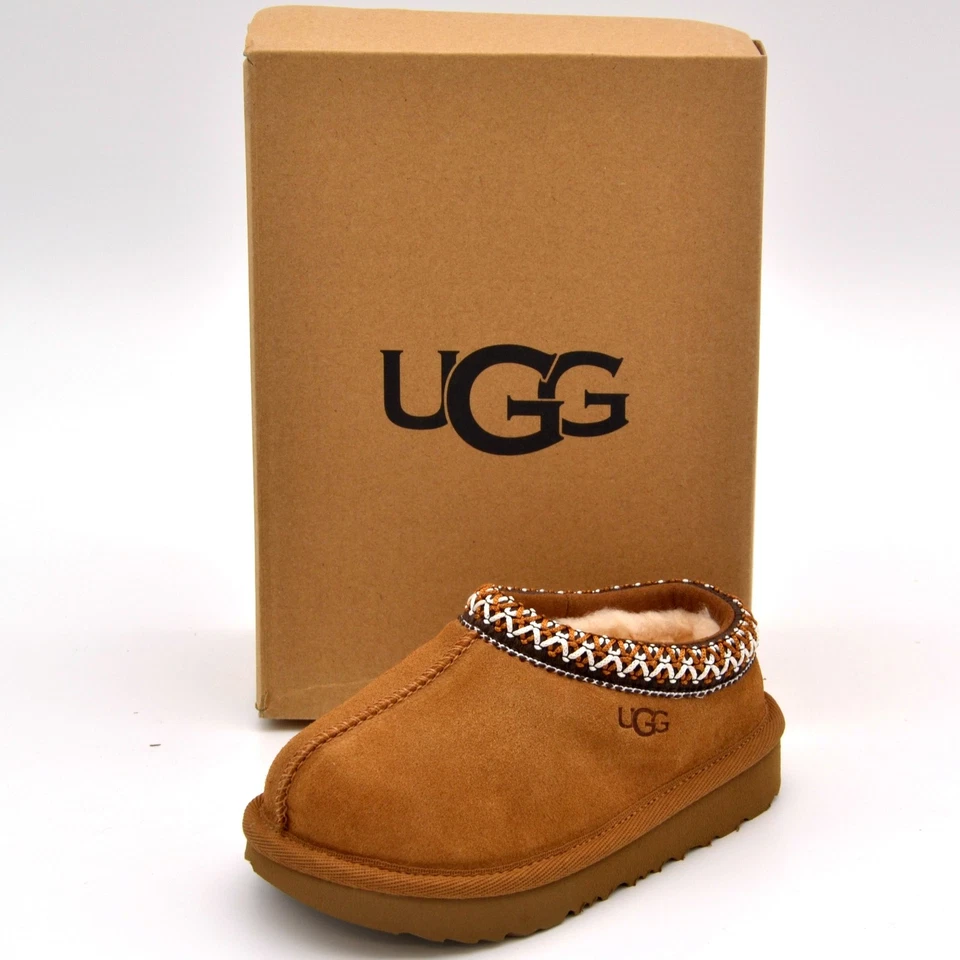 Zueco UGG Tasman Ii para niños pequeños | Castaño | 1019066T-CHE | Auténtico Nuevo Foto 1 de 4