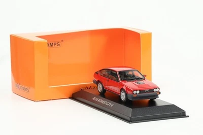 1:43 Minichamps Alfa Romeo GTV 6 1983 rosso Maxichamps - Immagine 1 di 4