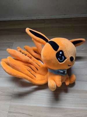 Pelúcia fofa Kyuubi Kurama anime japonês Naruto periferia - Imagem 1 de 4
