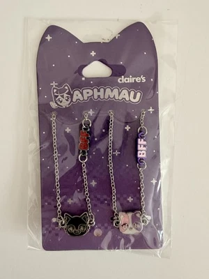 Conjunto de collar de joyería Aphmau MeeMeows exclusivo de Aphmau & Friends Claire's Foto 1 de 2