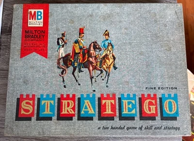 1963 Stratego Game USA Very Good Condition Milton Bradley Fine Edition USA MADE! - Image 1 of 4