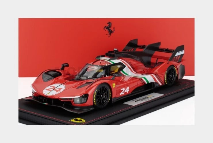 Modellino Auto BBR Models 1/18 Ferrari 499P Modificata Launch Version #24