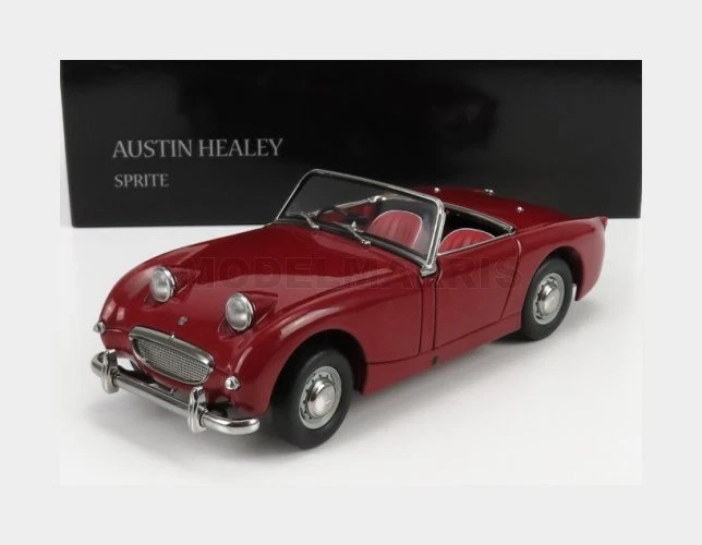 1 18 KYOSHO Austin Healey Sprite Open Spider 1958 Cherry Red KY08953R