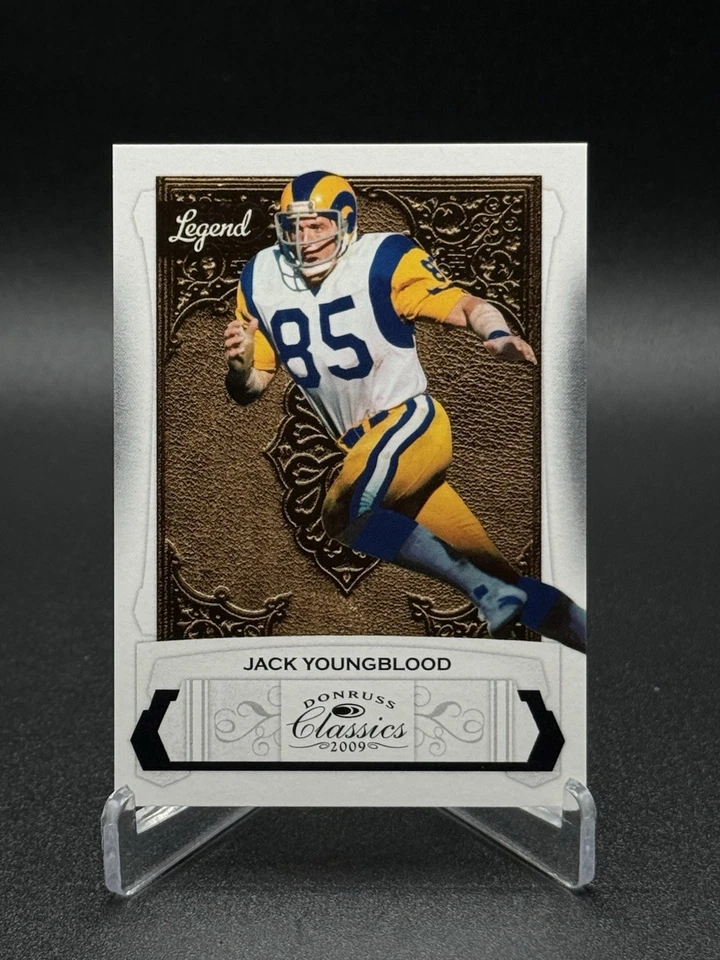 2009 Donruss Classics JACK YOUNGBLOOD Legend /999 #121 HOF St Louis Rams 🔥 - Image 1 of 4