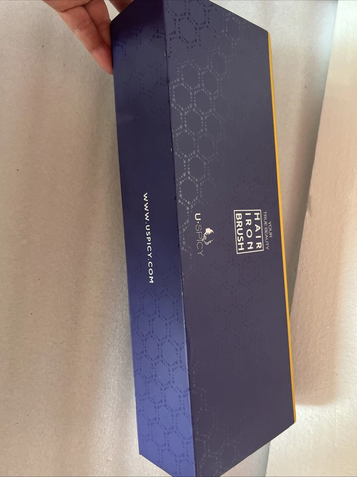 U Spicy Hair Iron Brush Model US-FS005 {& Heat Glove + Storage Bag} Straightner - Image 1 of 3