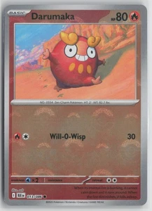 Darumaka (Poke Ball Pattern) Common SV: Black Bolt 013/086 NM - Picture 1 of 2