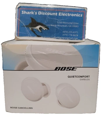 Bose QuietComfort True Wireless Noise Cancelling In Ear Earbuds  White Smoke NEW - Image 1 of 3