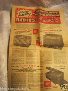 CONCORD RADIO ELECTRONICS CATALOG NEWSPAPER RADIO ELECTRONICS VINTAGE - Picture 1 of 2