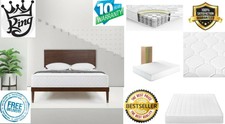 Zinus Innerspring Mattress King Tight Top Firm Heavy Duty Coil Support Quilted