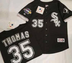 2005 World Series Chicago White Sox THOMAS KONERKO PIERZYNSKI Baseball Jersey - Picture 1 of 12