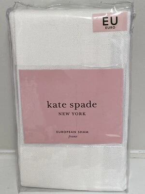 NOVO Quadro Kate Spade Branco Europeu Travesseiro Sham 26" X 26" LISTA US$ 59,99 - Imagem 1 de 4